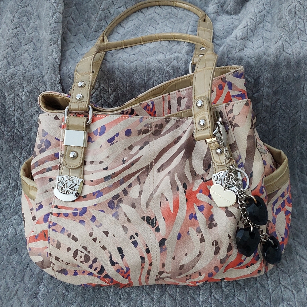 Kathy Van Zeeland Multicolored Shoulder Bag